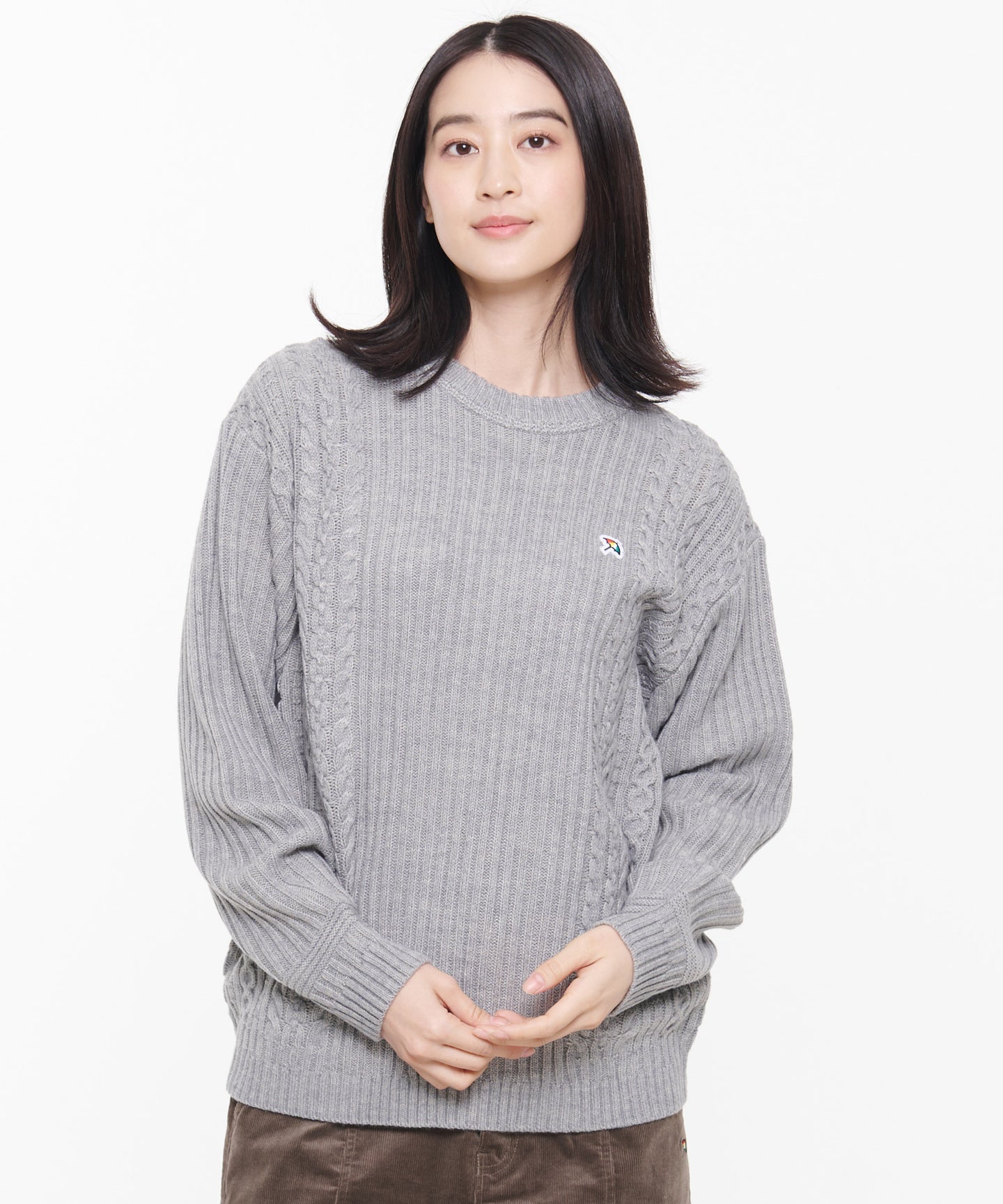 Arnold Palmer シェア ミックスパターン ニットプルオーバー